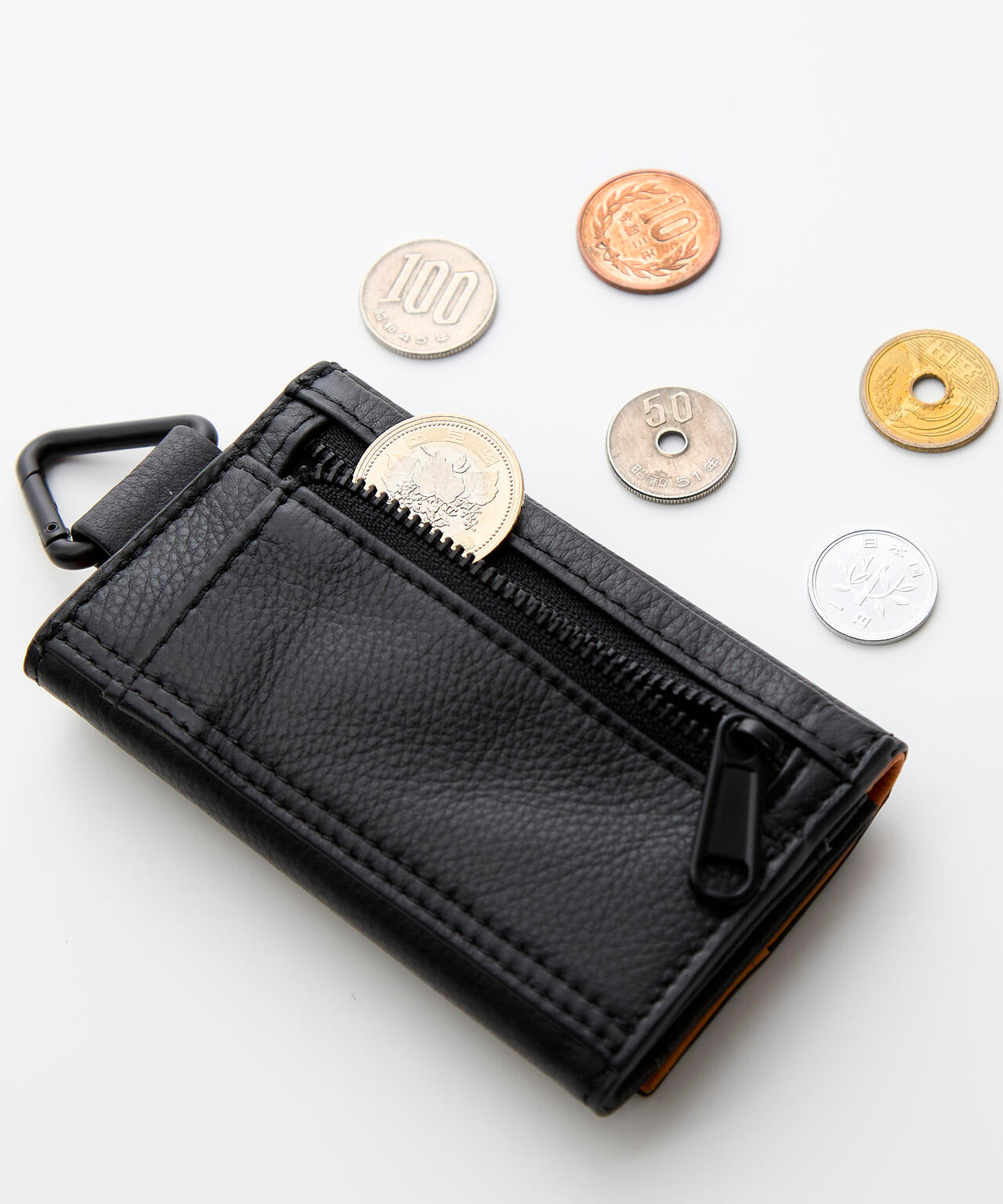 PACKING/パッキング/NEW LEATHER WALLET ORANGE | MANASTASH（マナ