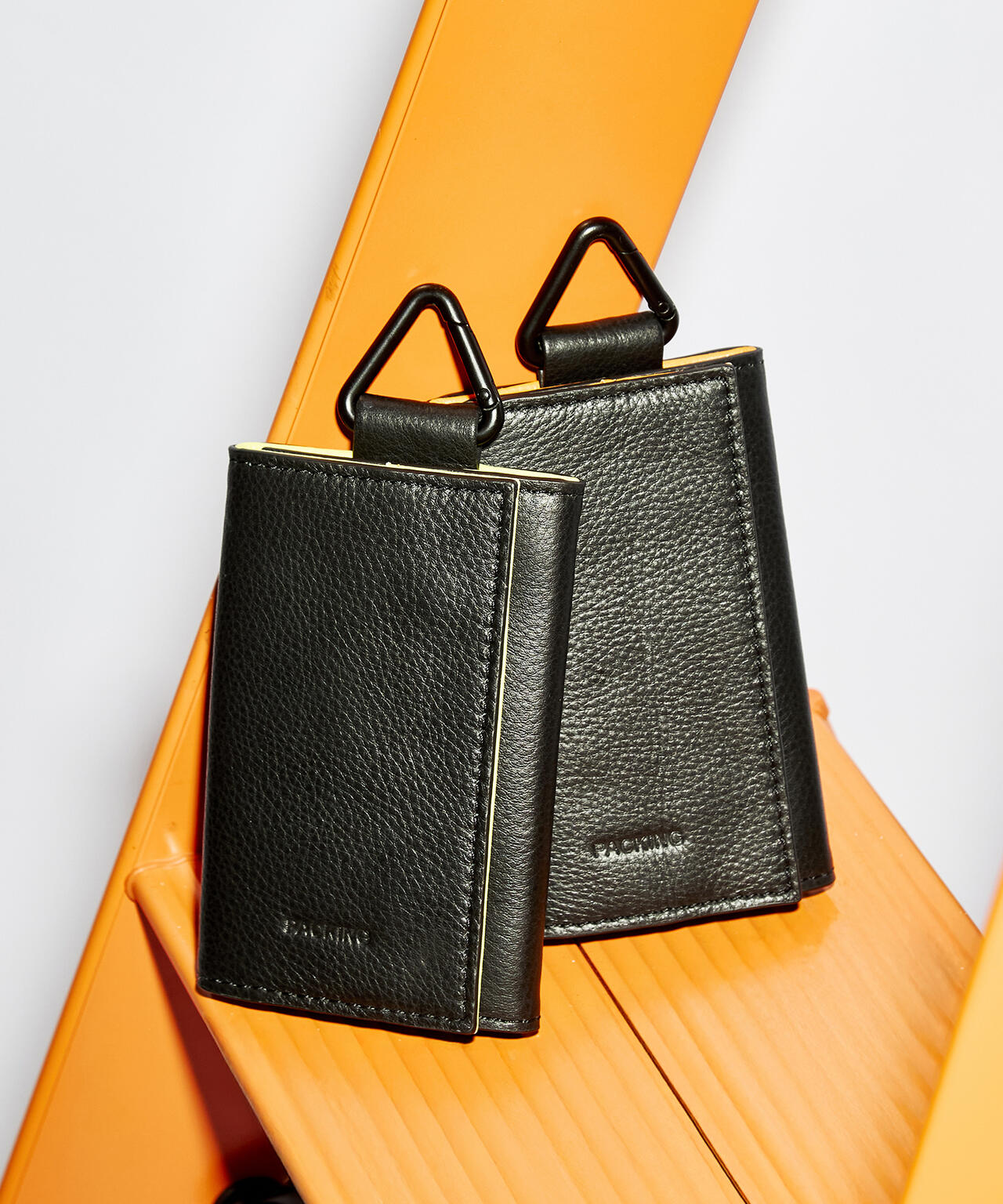 PACKING/パッキング/NEW LEATHER WALLET YELLOW