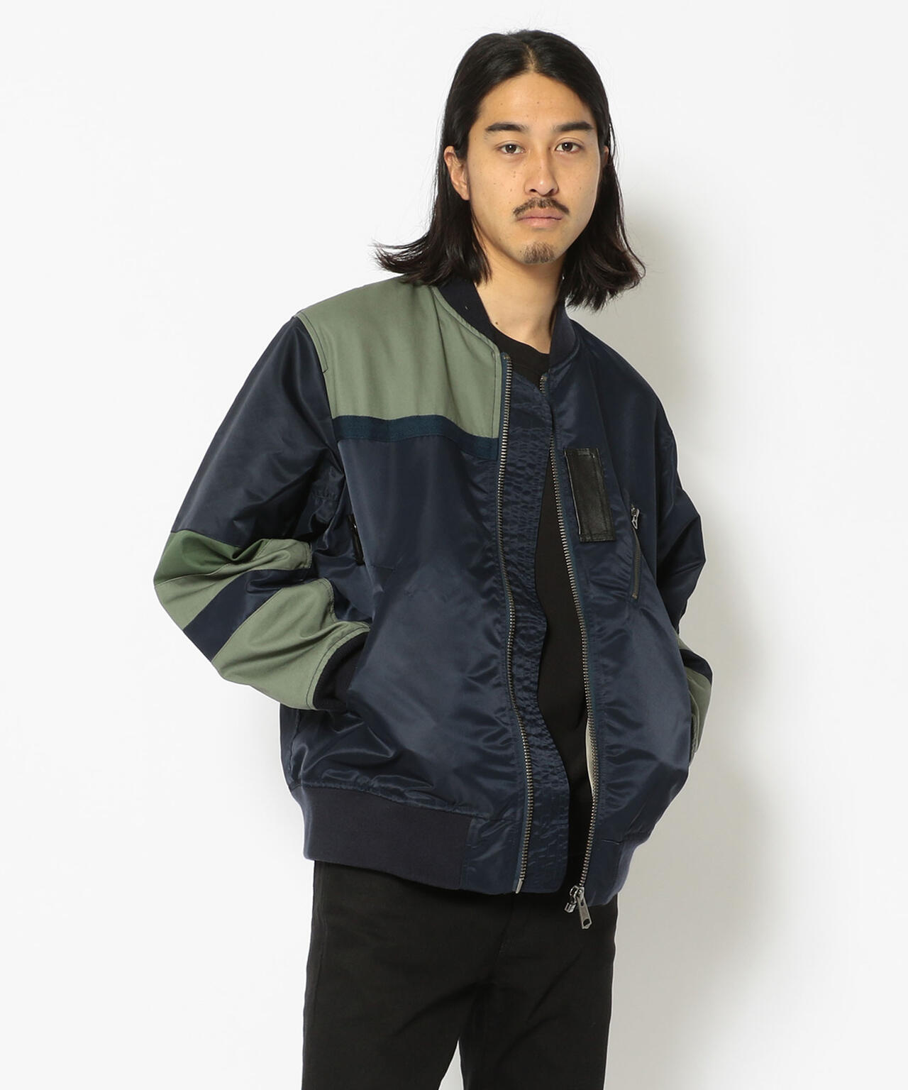 KMRii ケムリ/ BEAVER OVER BLOUSON ビーバー MA-1