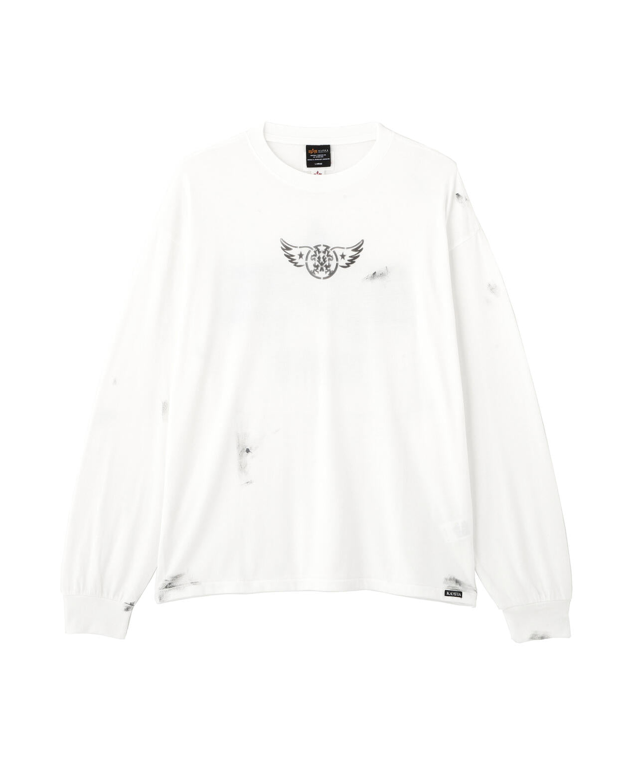 ALPHA×KAMIYA L/S TEE | Alpha Industries（アルファ インダストリーズ