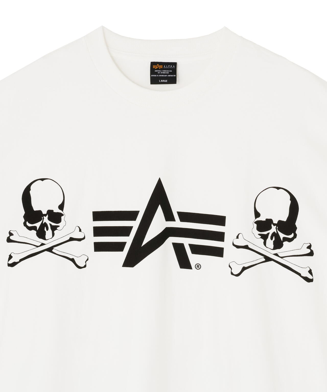 Alpha Industries × MASTERMIND WORLD Graphic T-Shirt | Alpha