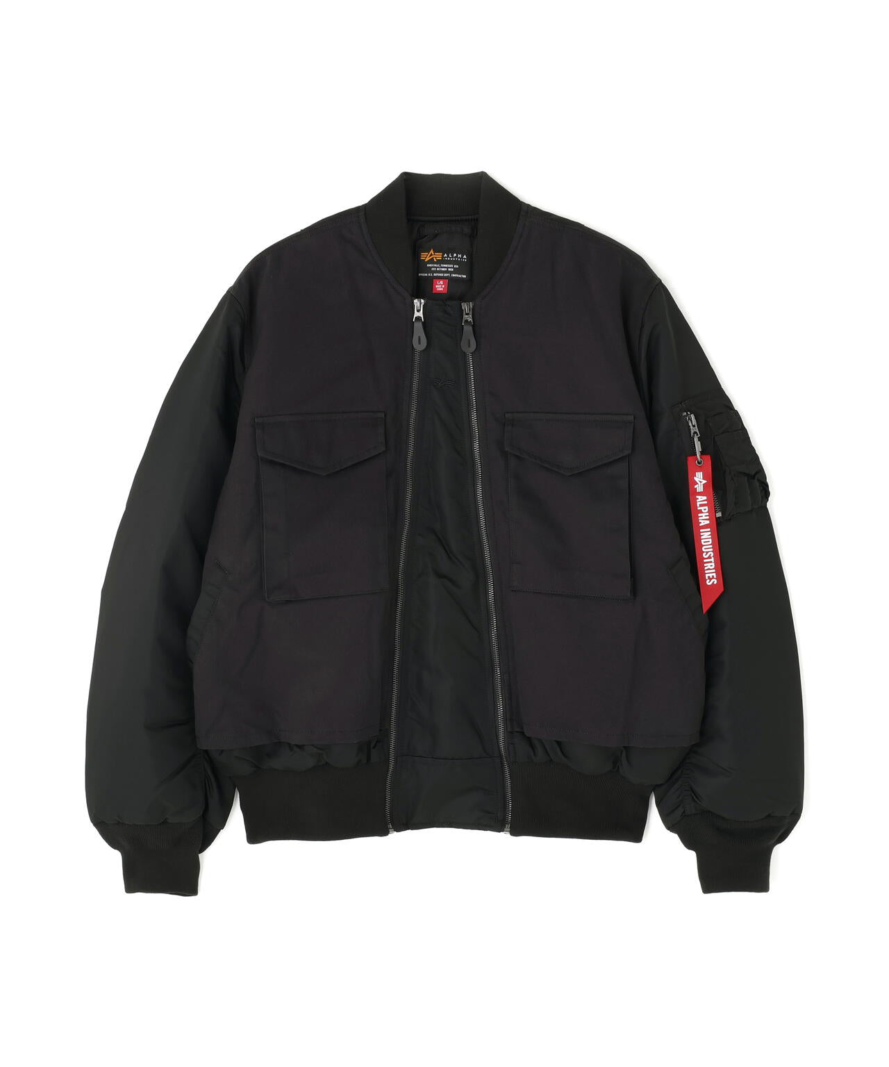 MA-1 MIXED COTTON FLIGHT JACKET