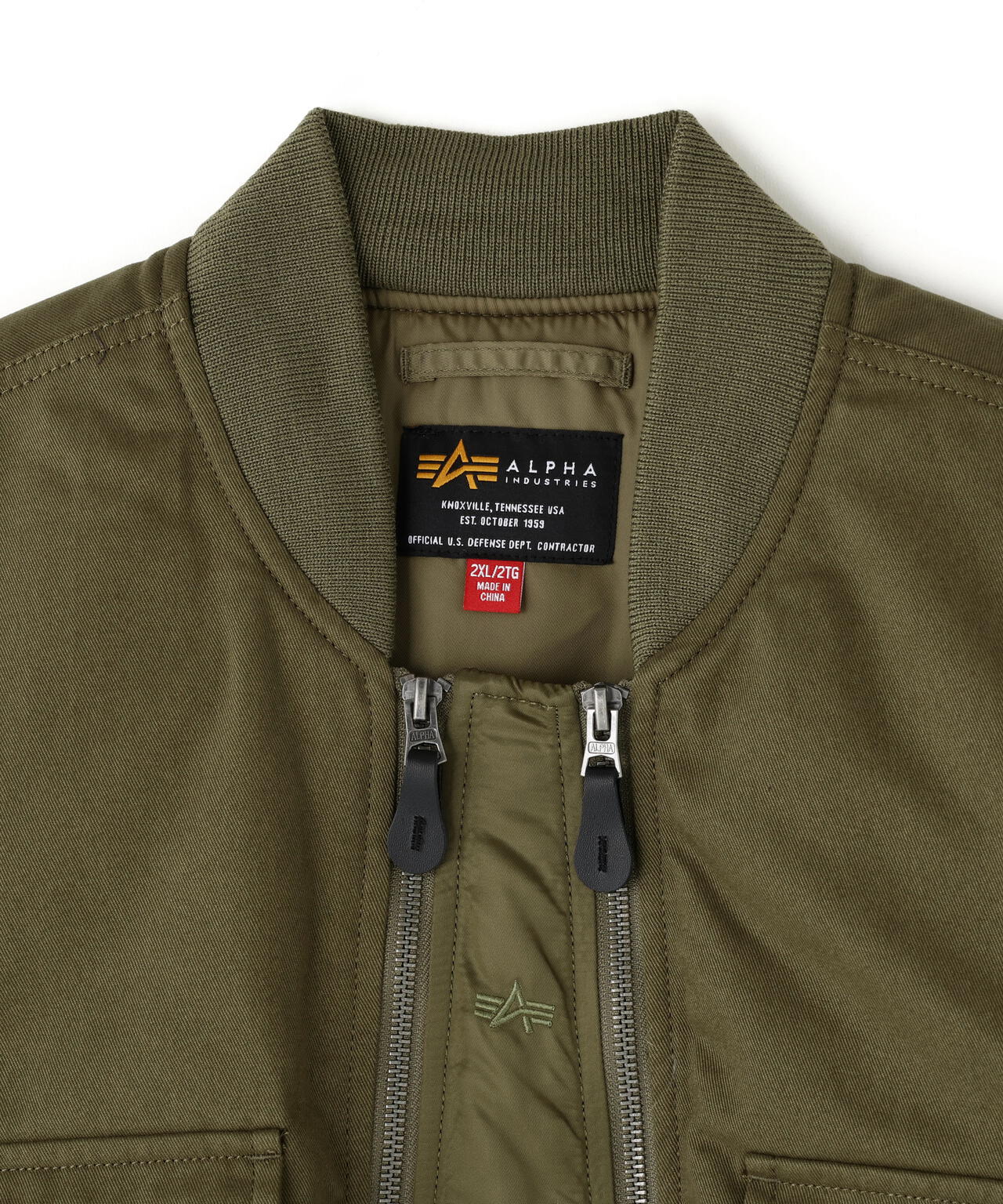 MA-1 MIXED COTTON FLIGHT JACKET | Alpha Industries（アルファ