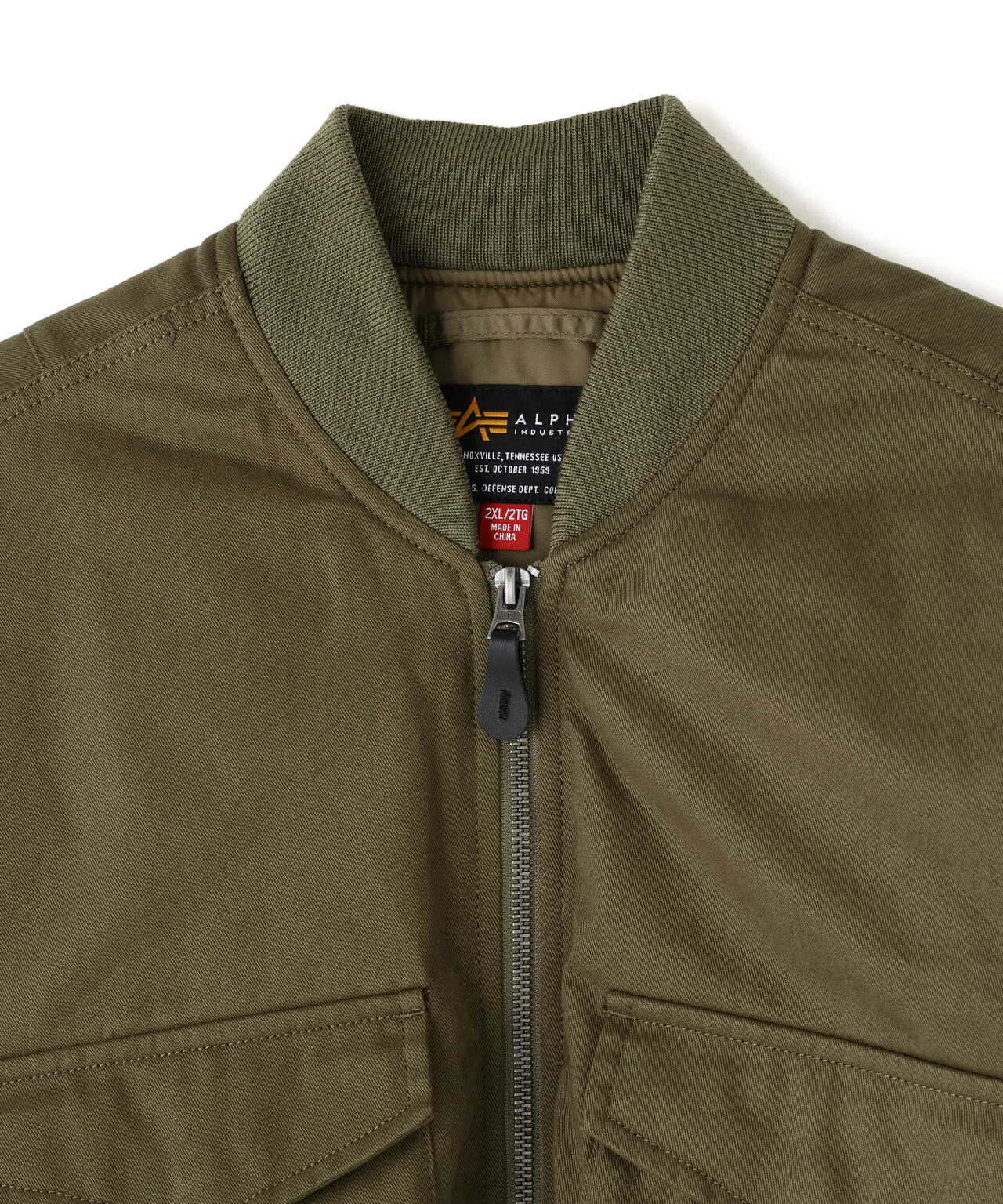 MA-1 MIXED COTTON FLIGHT JACKET | Alpha Industries（アルファ