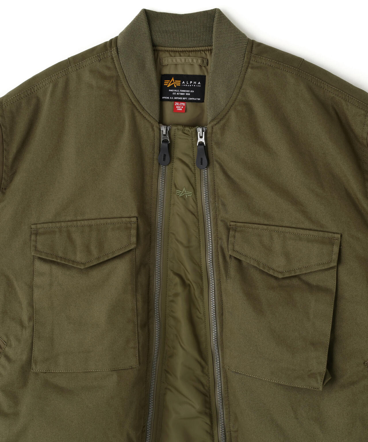 MA-1 MIXED COTTON FLIGHT JACKET