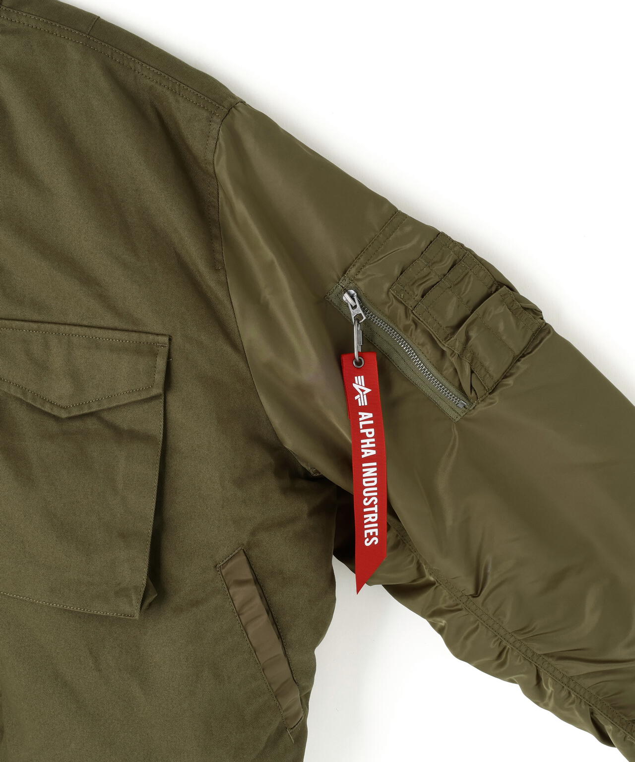 MA-1 MIXED COTTON FLIGHT JACKET | Alpha Industries（アルファ
