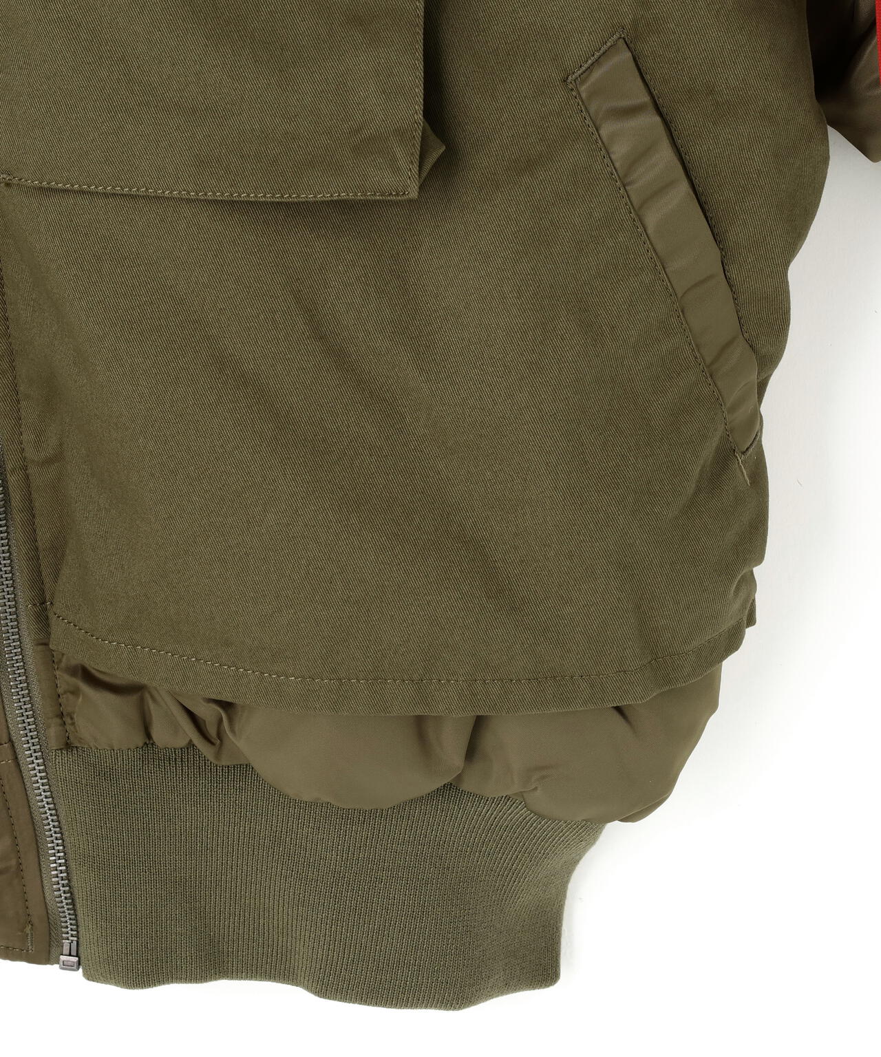 MA-1 MIXED COTTON FLIGHT JACKET