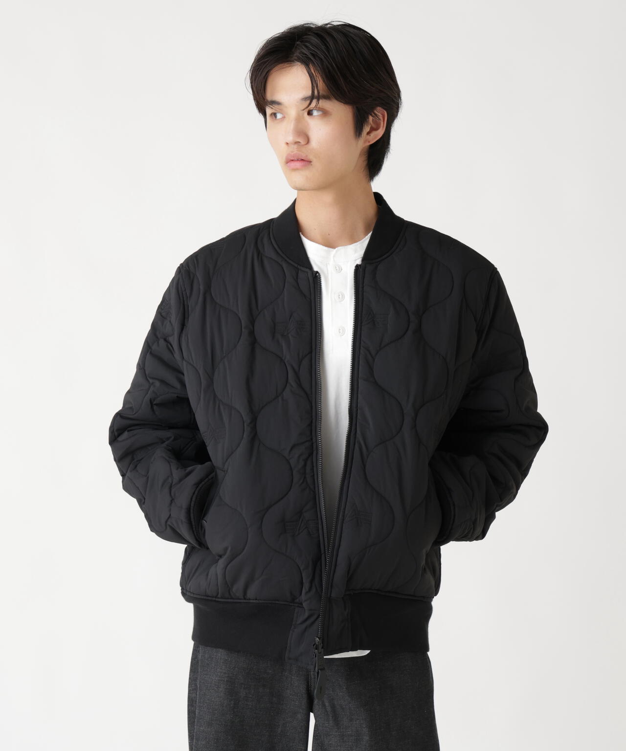 REVERSIBLE ONION QUILTED MA-1 FLIGHT JACKET | Alpha Industries