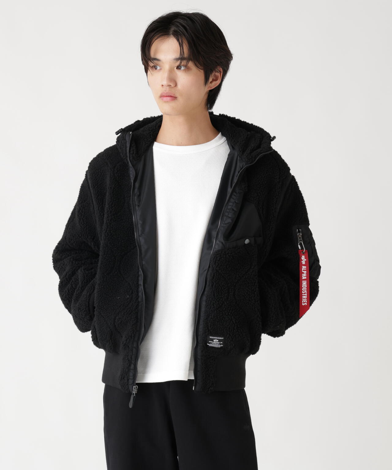 SHERPA ONION QUILTING FLIGHT JACKET | Alpha Industries（アルファ