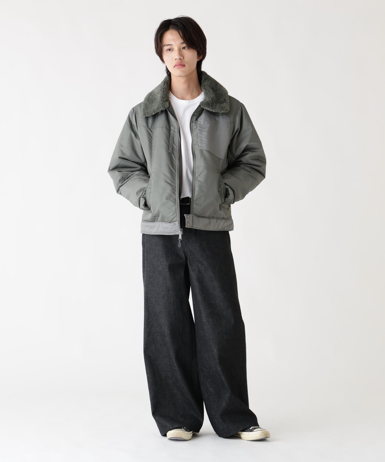 NYLON AVIATOR JACKET | Alpha Industries（アルファ インダストリーズ