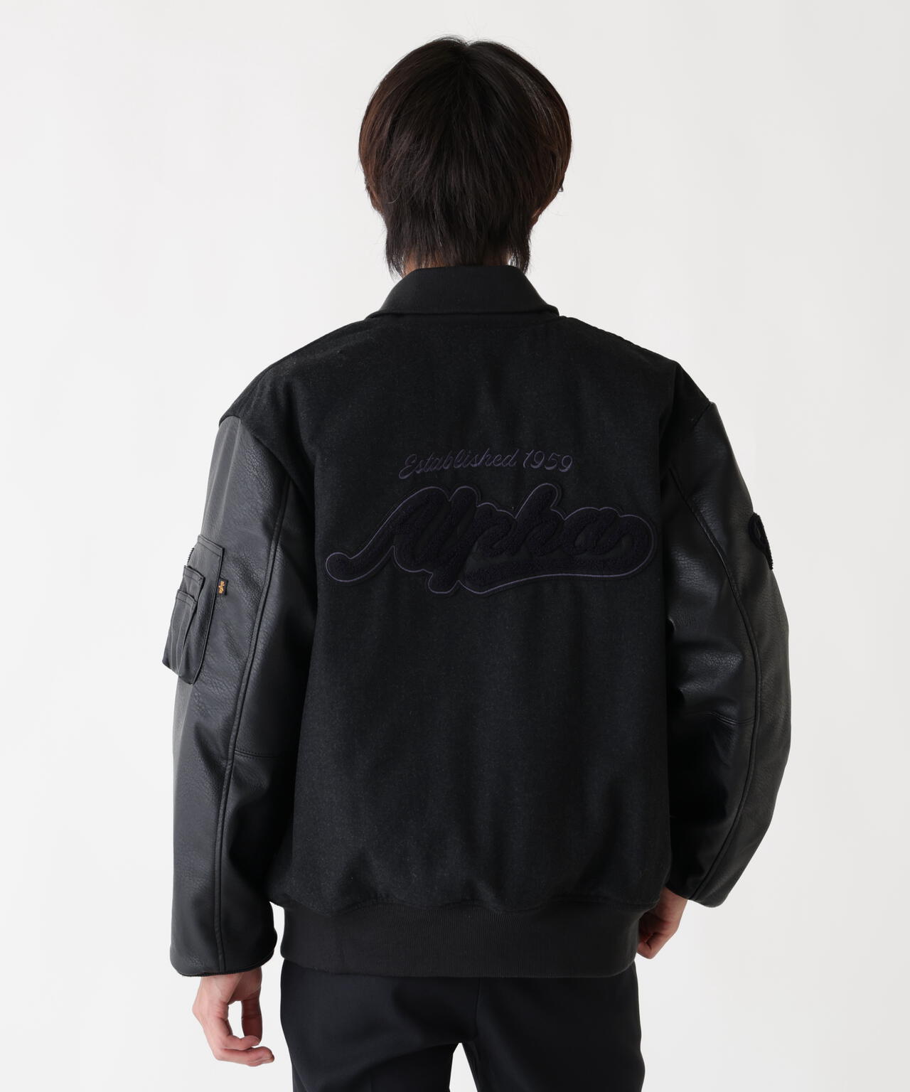 ALPHA LETTERMAN JACKET | Alpha Industries（アルファ