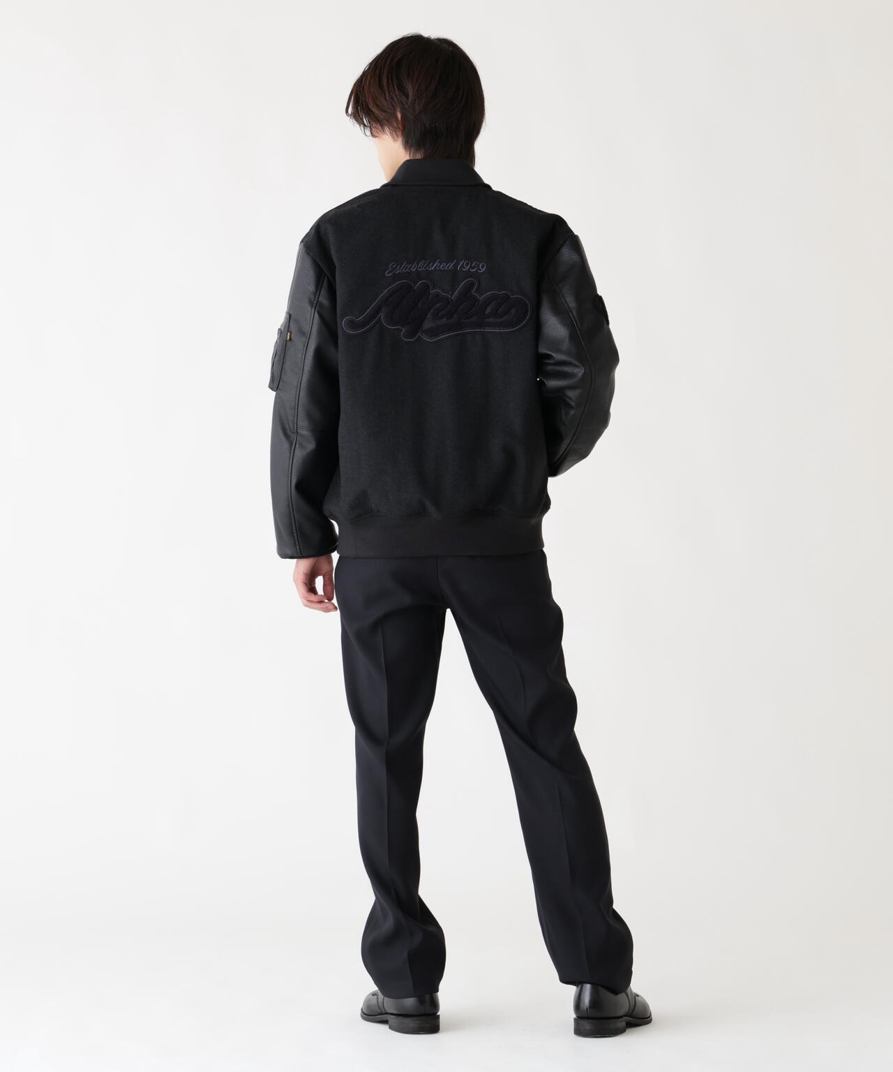 ALPHA LETTERMAN JACKET | Alpha Industries（アルファ