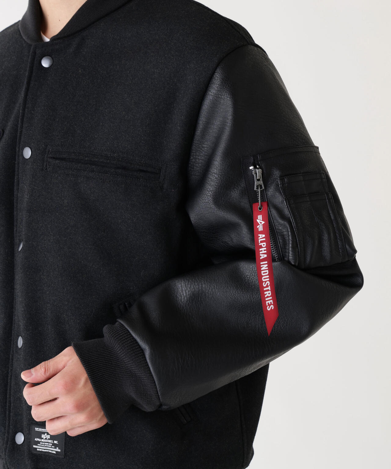 ALPHA LETTERMAN JACKET | Alpha Industries（アルファ