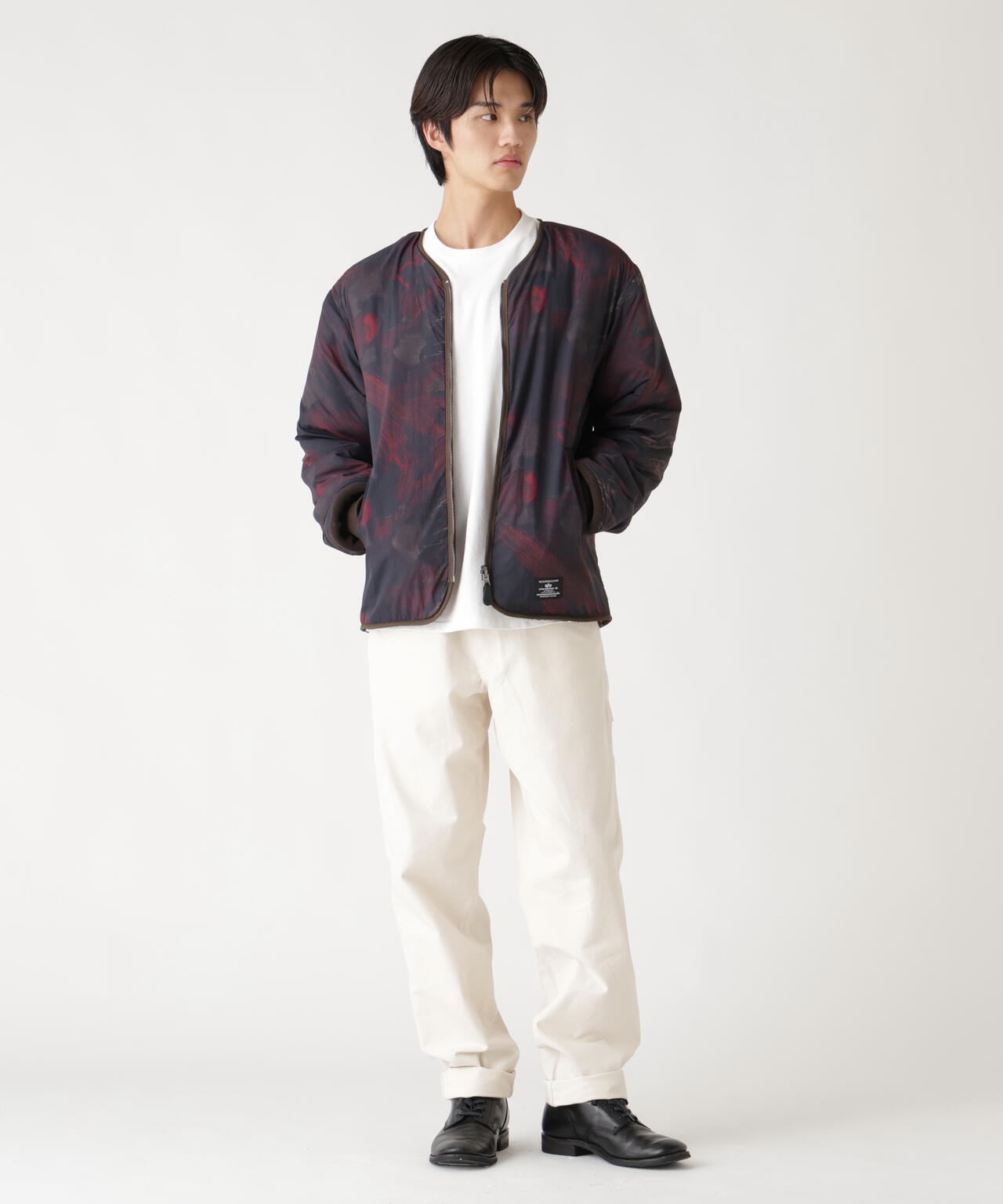 REVERSIBLE M-65 QUILTED LINER / リバーシブル キルト ライナー REVERSIBLE M-65 QUILTED LINER / リバーシブル キルト ライナー