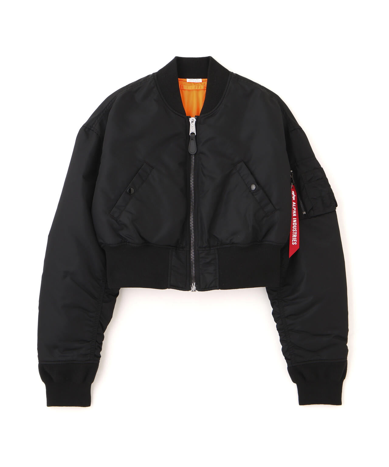 MA-1 CROPPED FLIGHT JACKET W