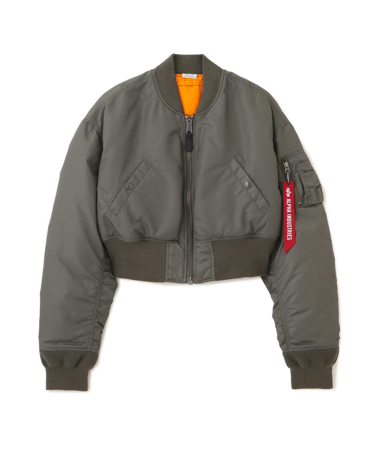 MA-1 CROPPED FLIGHT JACKET W
