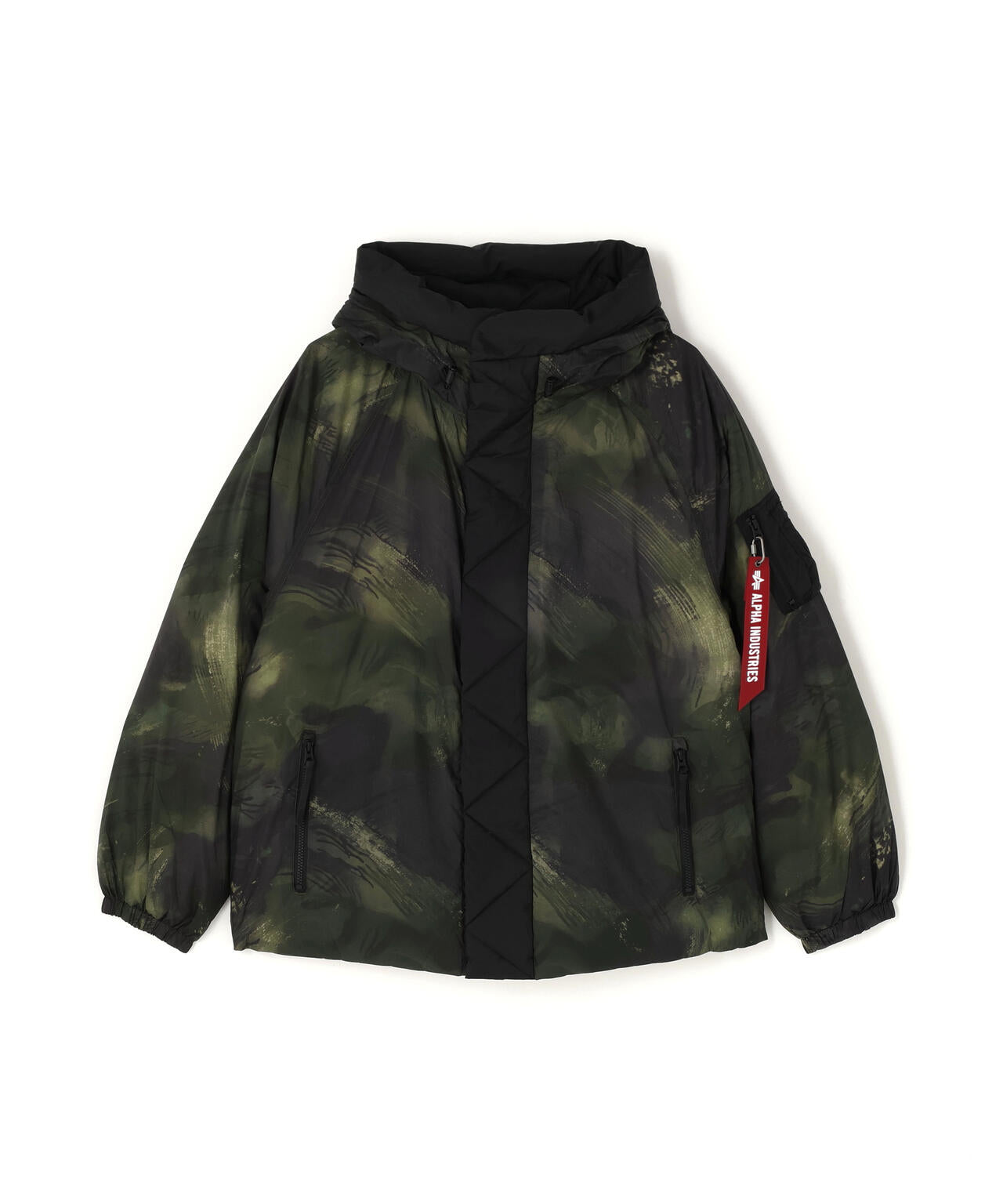 SHEER PUFFER PARKA | Alpha Industries（アルファ インダストリーズ