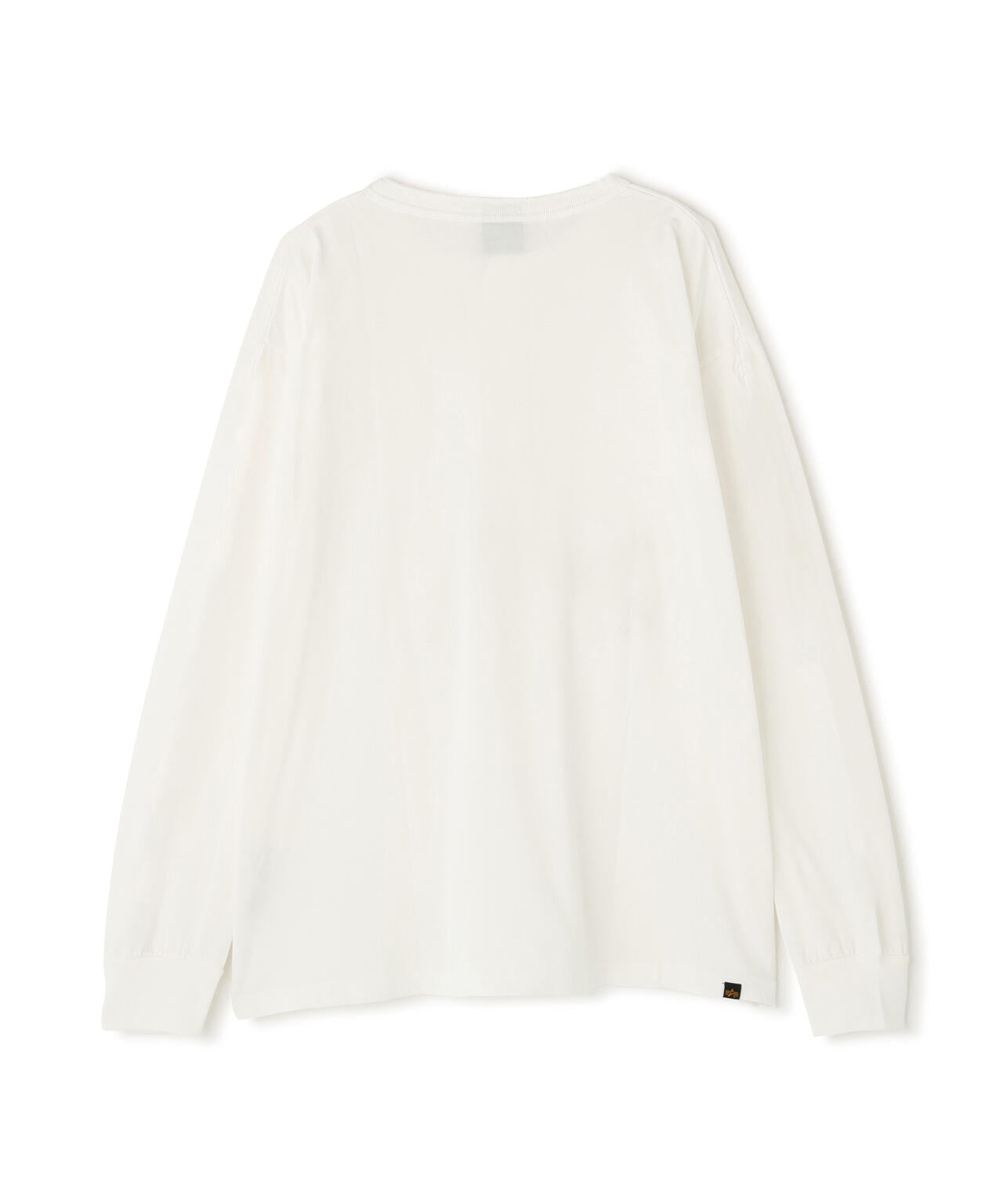 SNOW WASH LS HENLEY NECK T-SHIRT