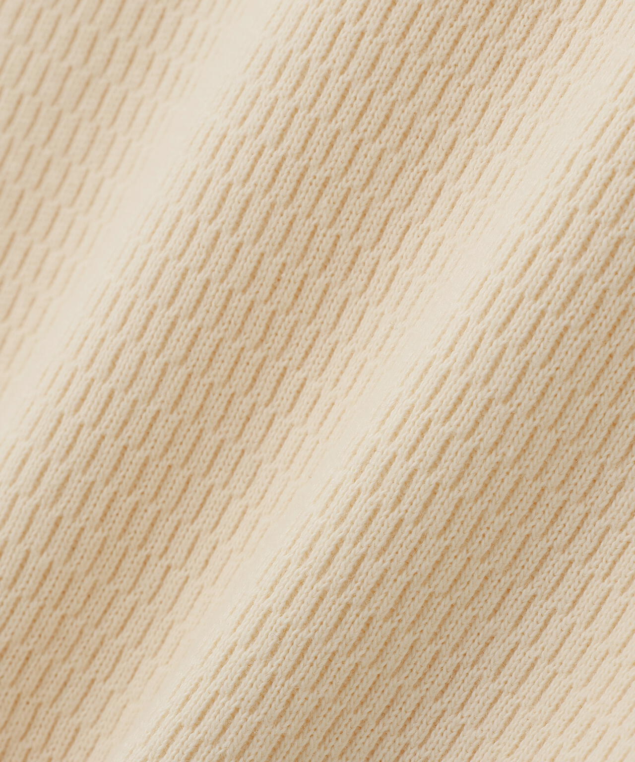 HONEYCOMB WAFFLE LS T-SHIRT / ハニカム ワッフル ロング ティー