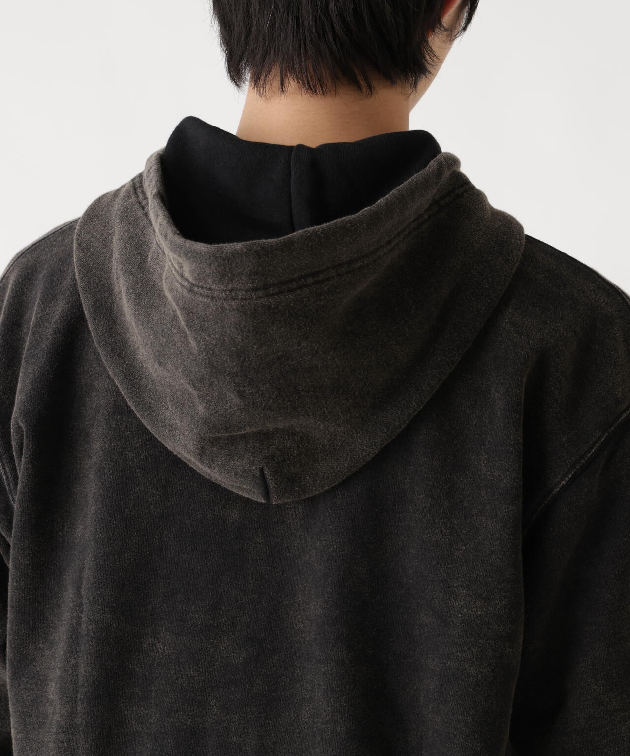 SNOW WASH ZIP HOODIE