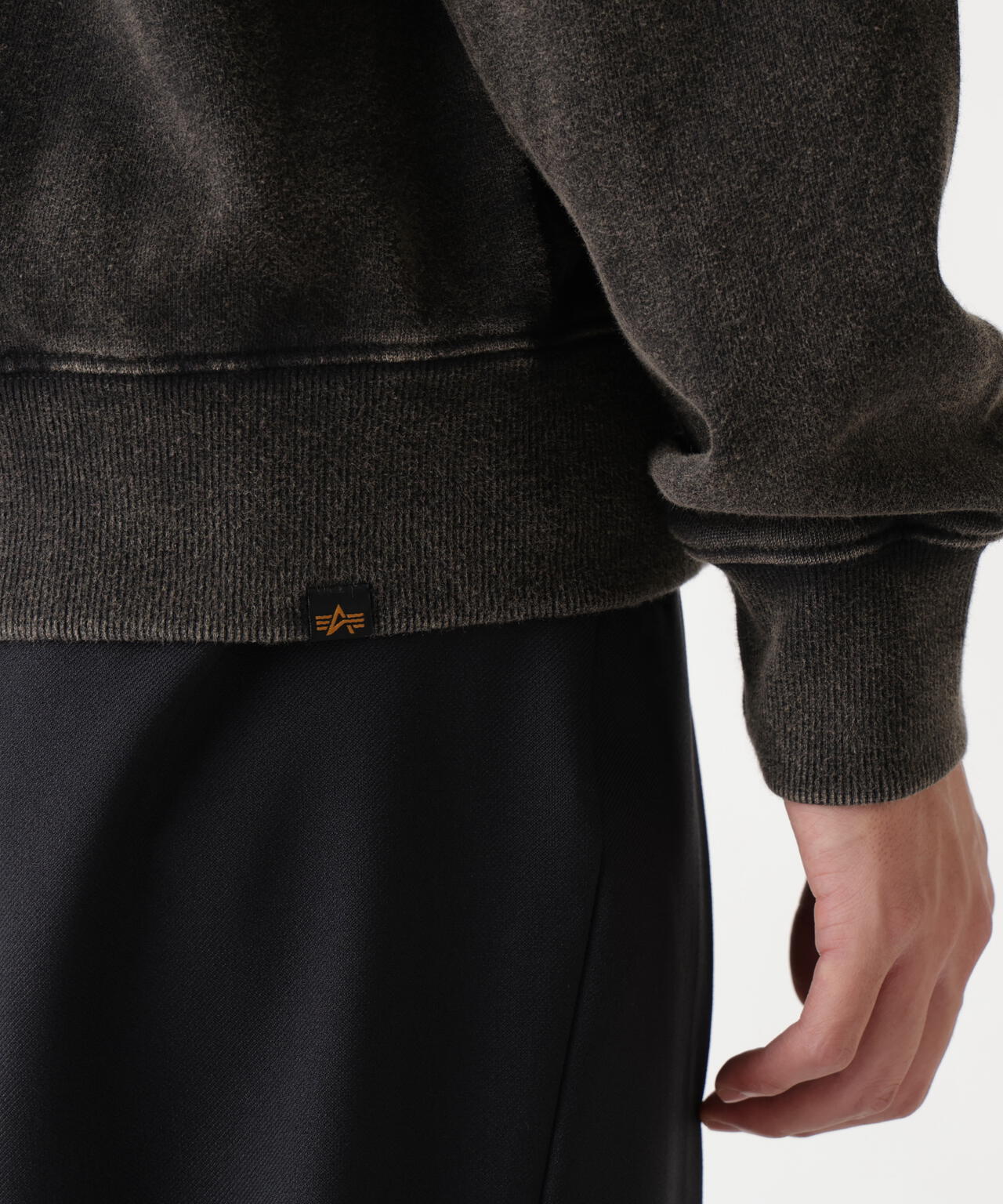 SNOW WASH ZIP HOODIE