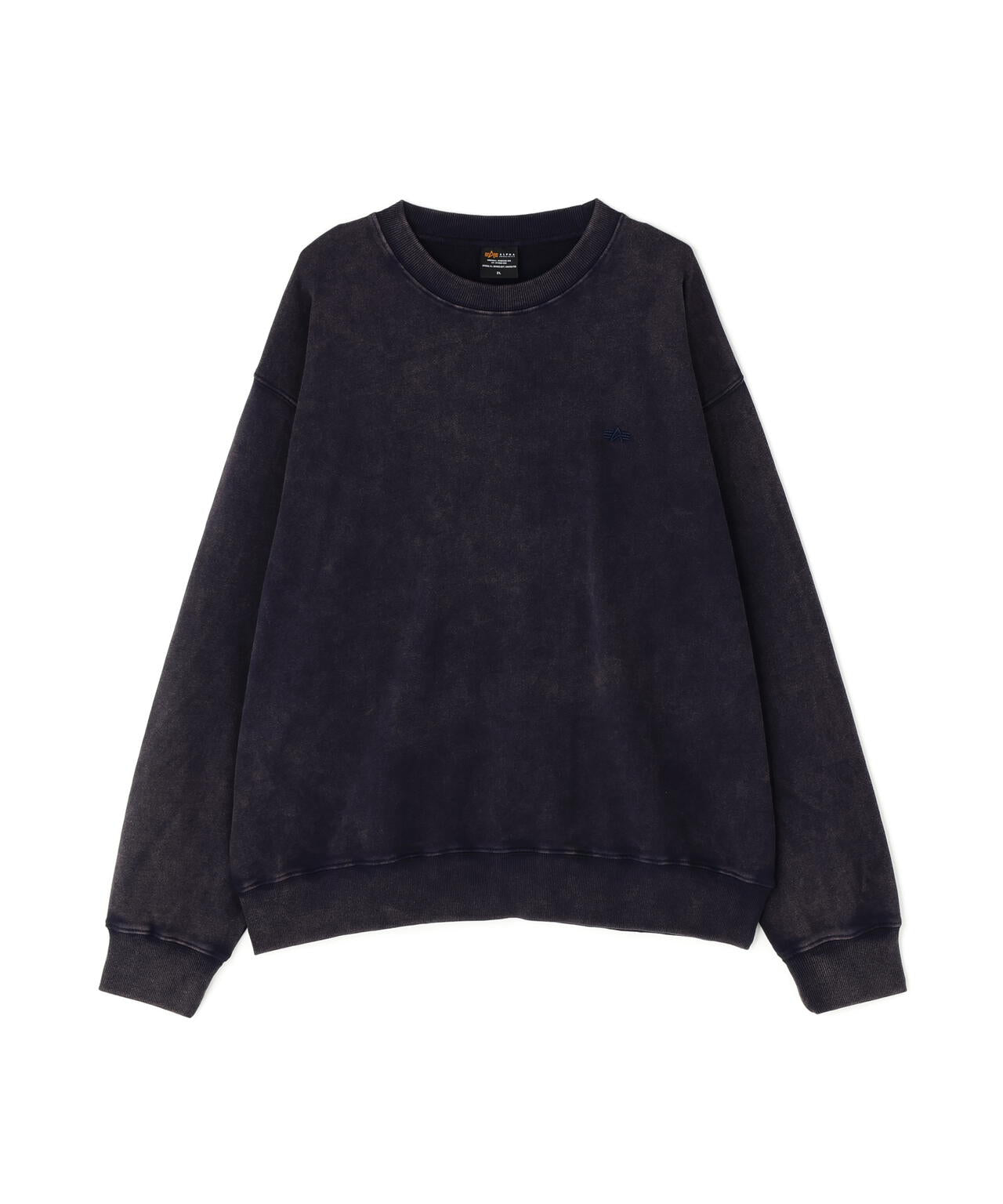 SNOW WASH CREW SWEAT