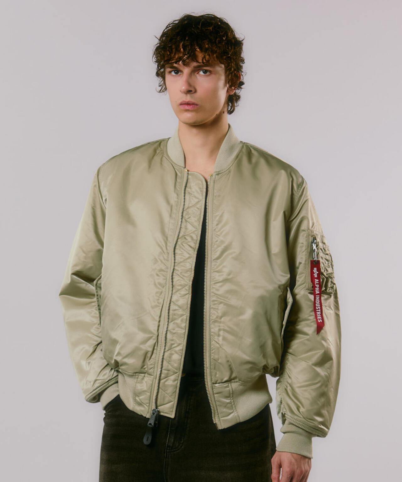 トップス Alpha MA-1 MA-1 HOODED OXFORD FLIGHT JACKET ｜アルファ インダストリーズ