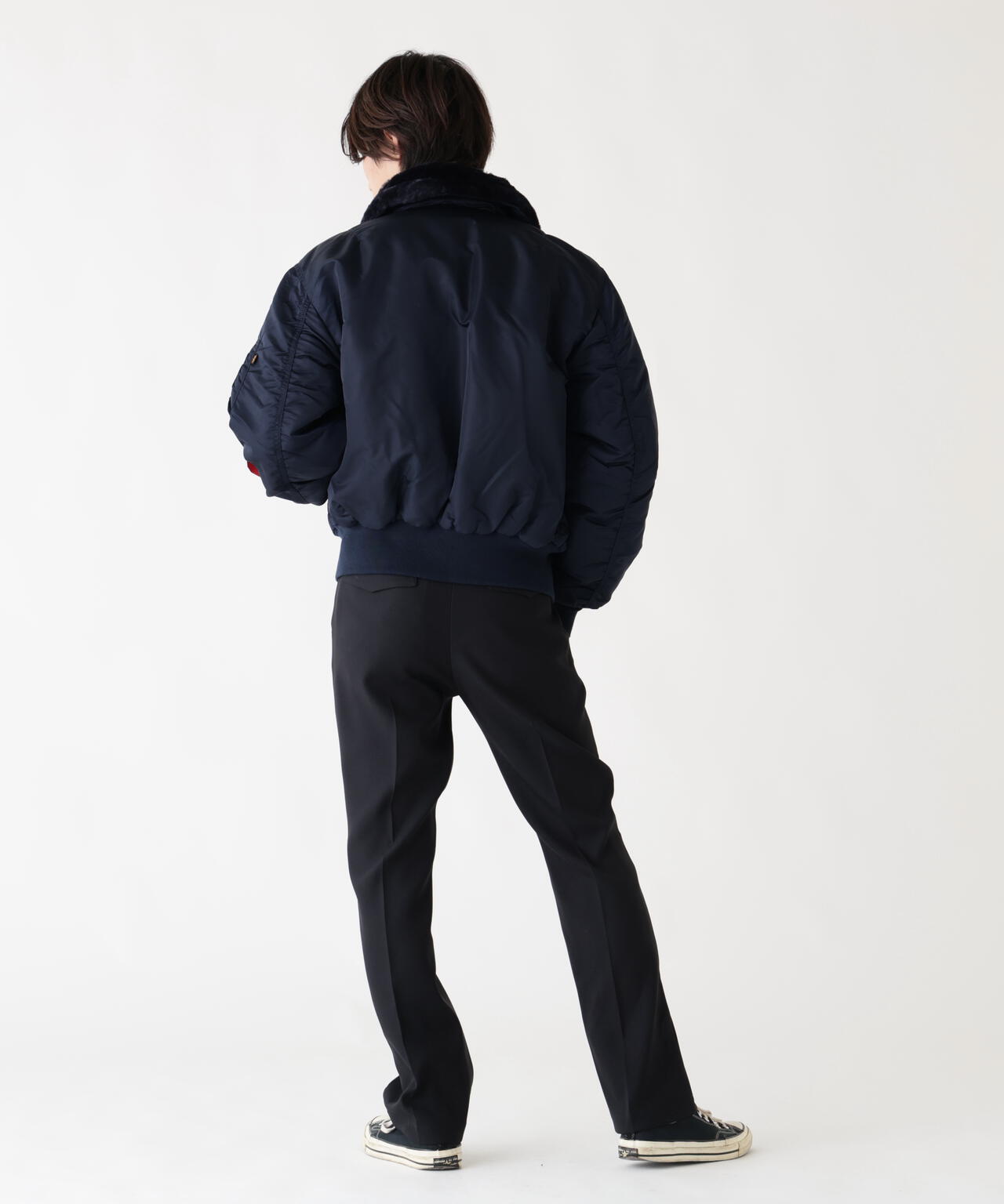 美品 アルファインダストリー ALPHA B-15 フライトジャケット ボア ALPHA B-15 FLIGHT JACKET ｜アルファ インダストリーズ