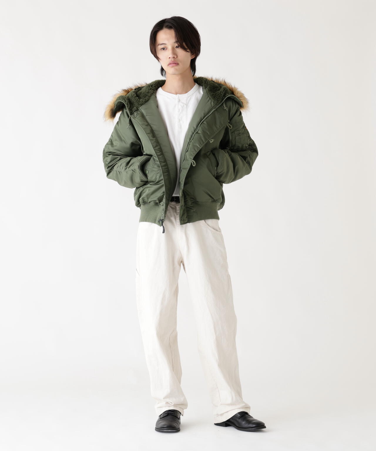 N-2B SHORT WAIST PARKA | Alpha Industries（アルファ