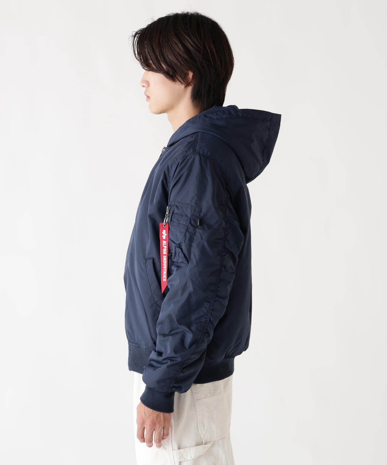 MA-1 HOODED OXFORD FLIGHT JACKET