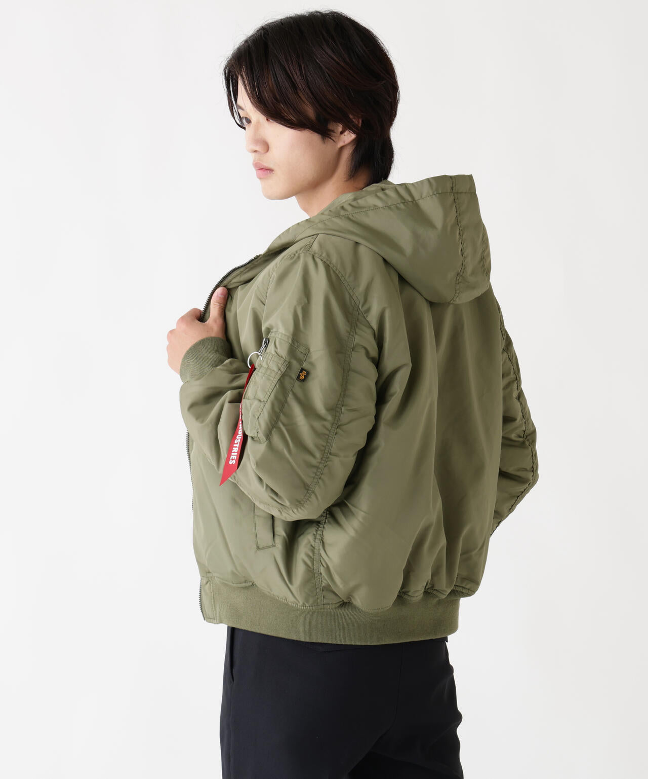 MA-1 HOODED OXFORD FLIGHT JACKET | Alpha Industries