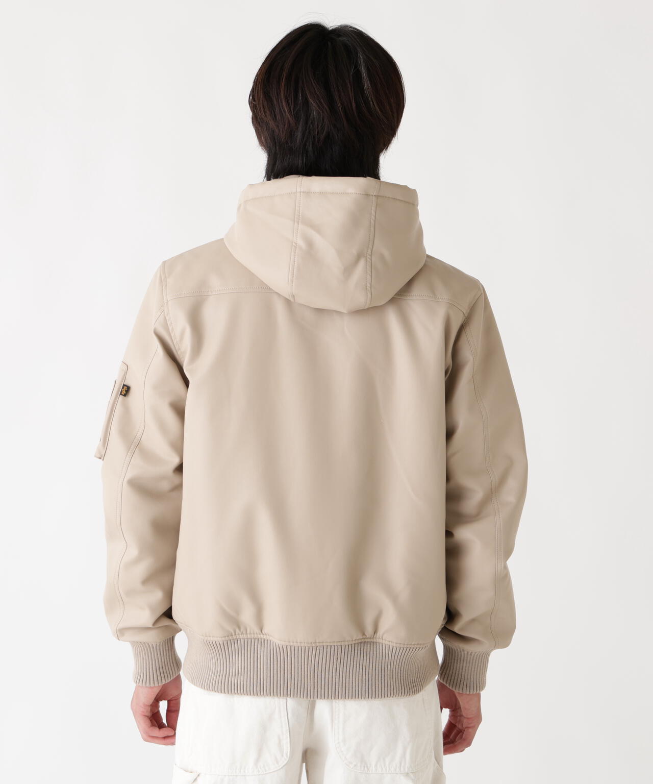 【最終値下げ】Bibiy LYATAILOREDJACKET 水色　ファー B-HEAT フェイクファーフーディーブルゾン｜MEN｜251HAC30-036I