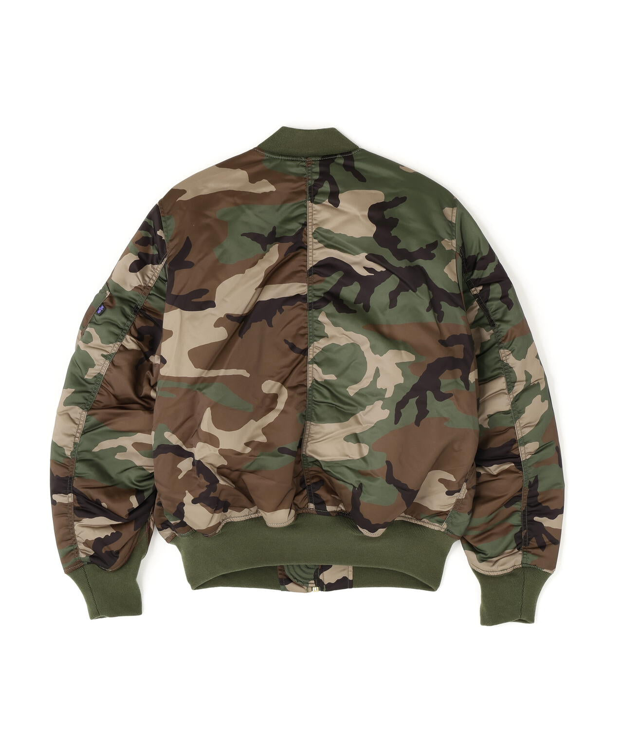 ALPHA MA-1ジャケット M 迷彩 MA‐1 BASE FLIGHT JACKET CAMO | Alpha Industries（アルファ