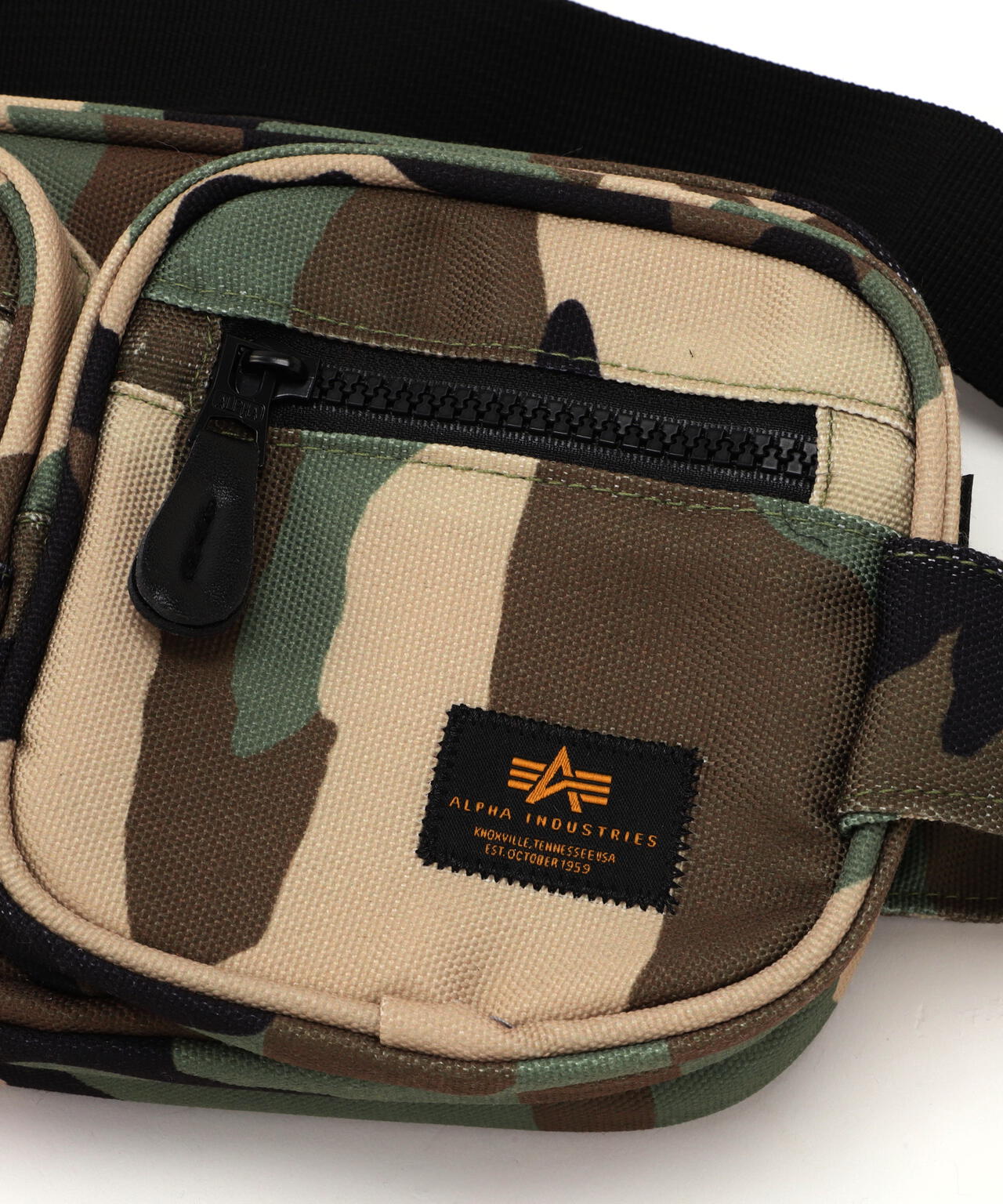 Label Waist Bag / ラベルウエスト バッグ | Alpha Industries