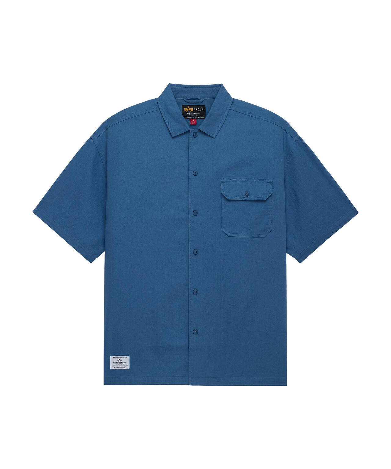 SS RELAXED ONE POCKET SHIRT | Alpha Industries（アルファ