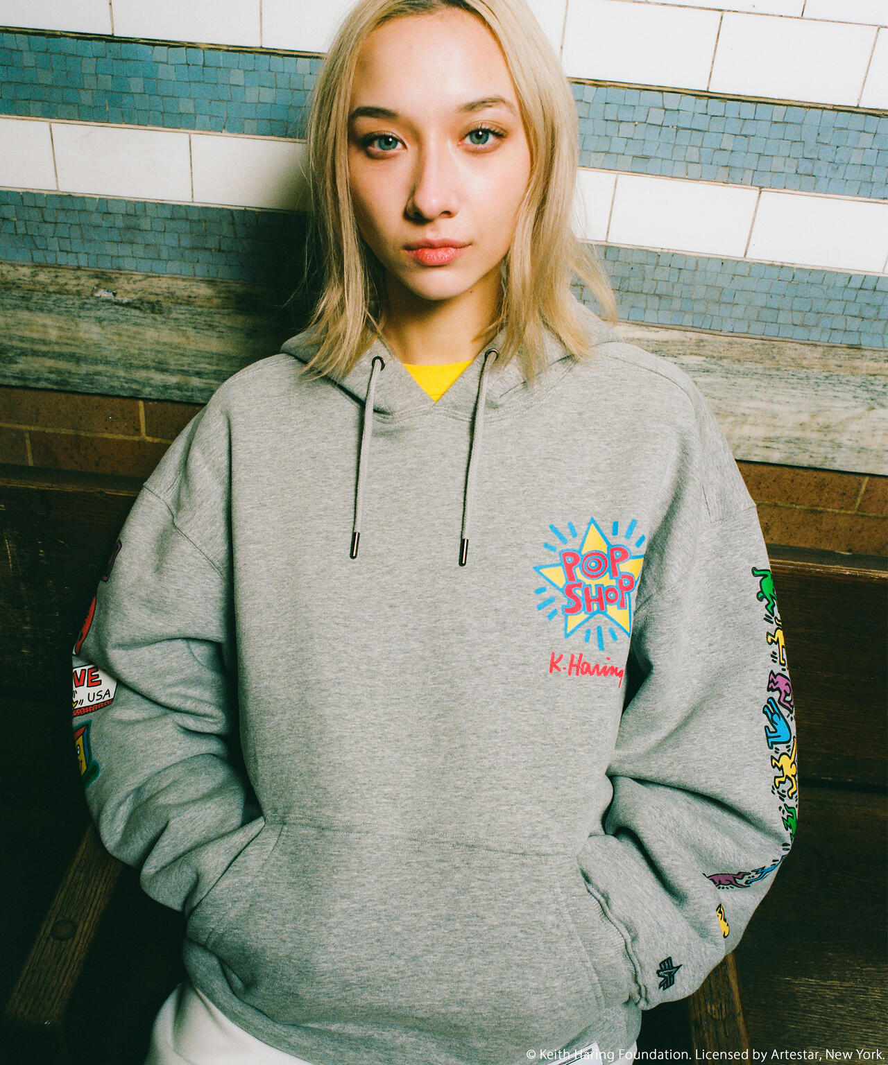 Keith Haring X Alpha POP SHOP GRAPHIC HOODIE | Alpha Industries