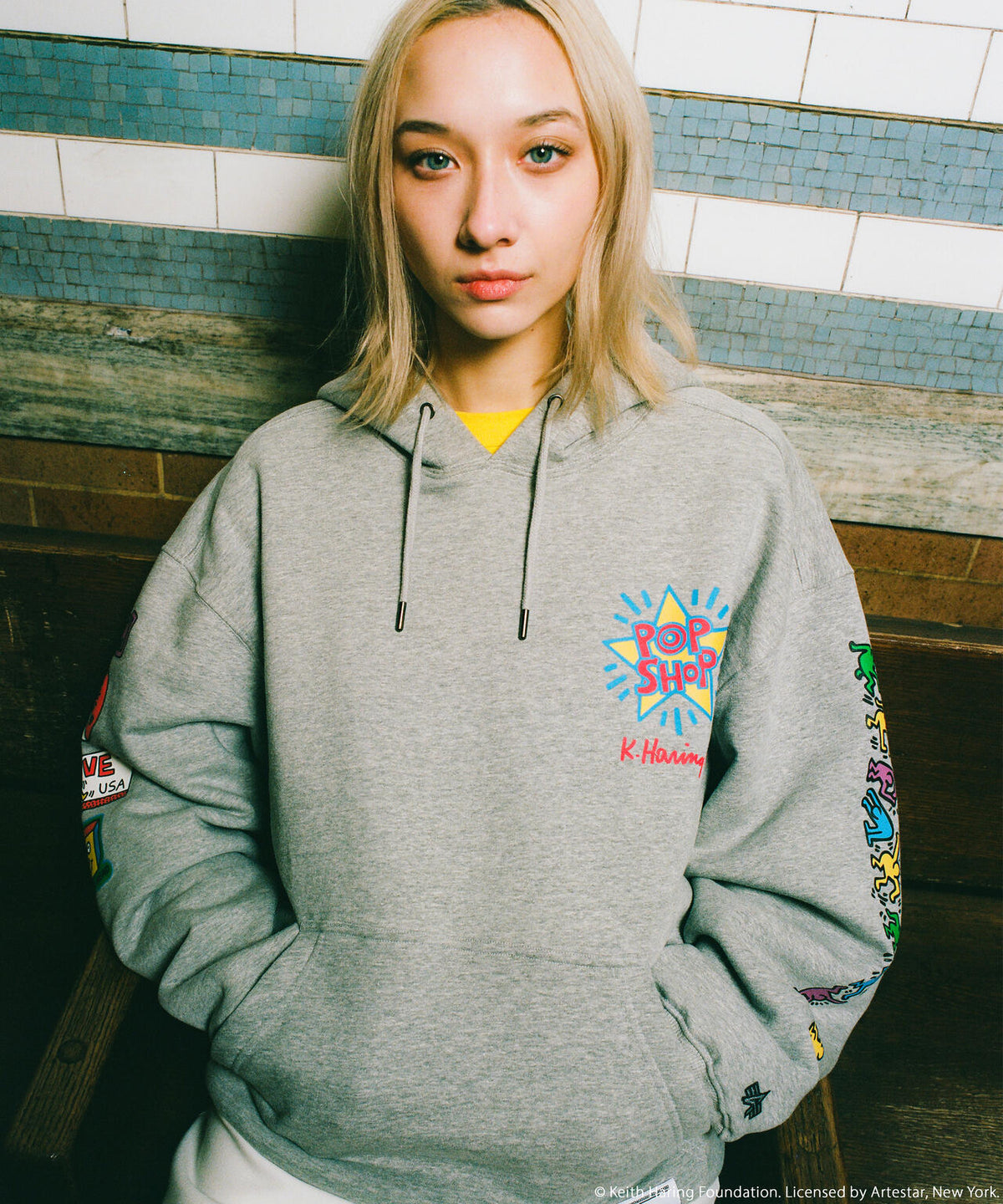 Keith Haring X Alpha POP SHOP GRAPHIC HOODIE | Alpha Industries 