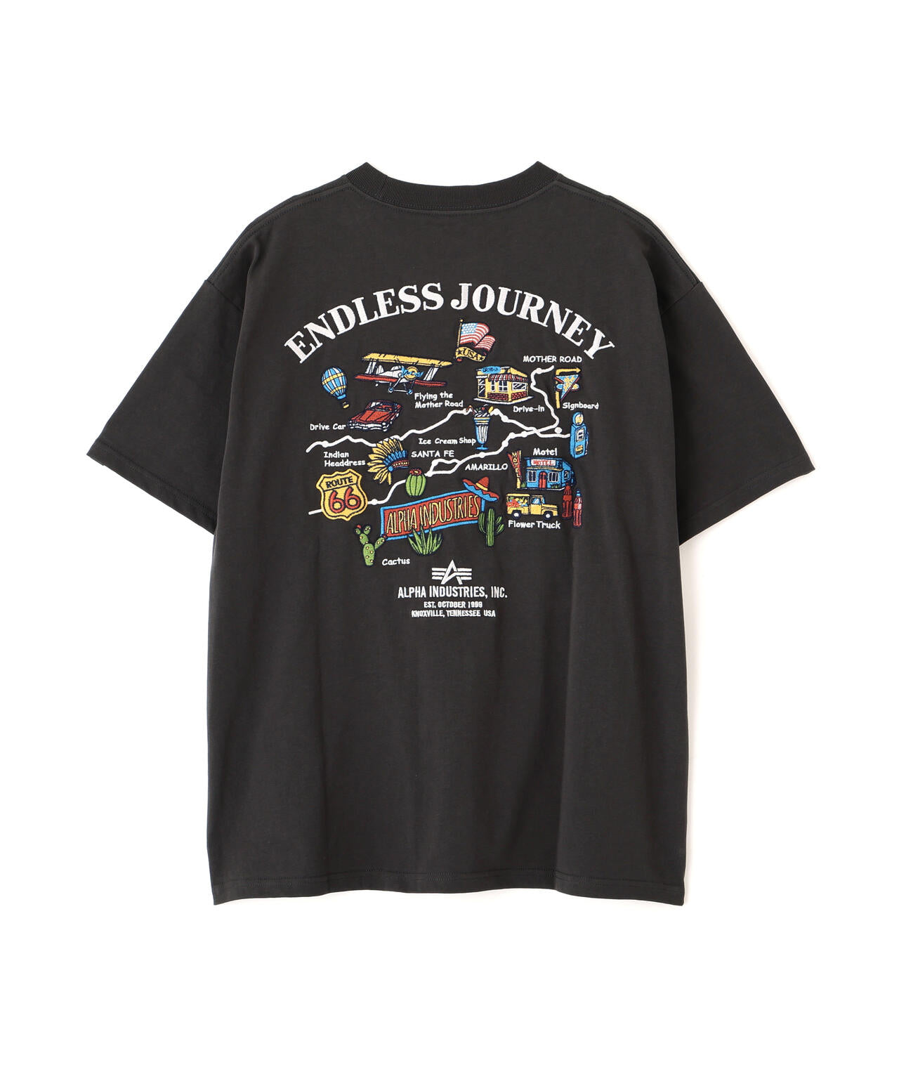 ENDLESS JOURNEY T‐SHIRT / エンドレスジャーニー ティーシャツ
