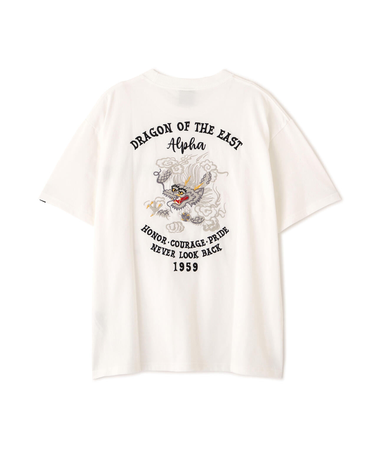 DRAGON OF THE EAST T-SHIRT | Alpha Industries（アルファ