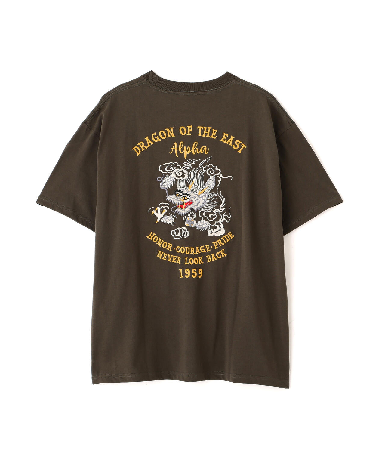 DRAGON OF THE EAST T-SHIRT | Alpha Industries（アルファ