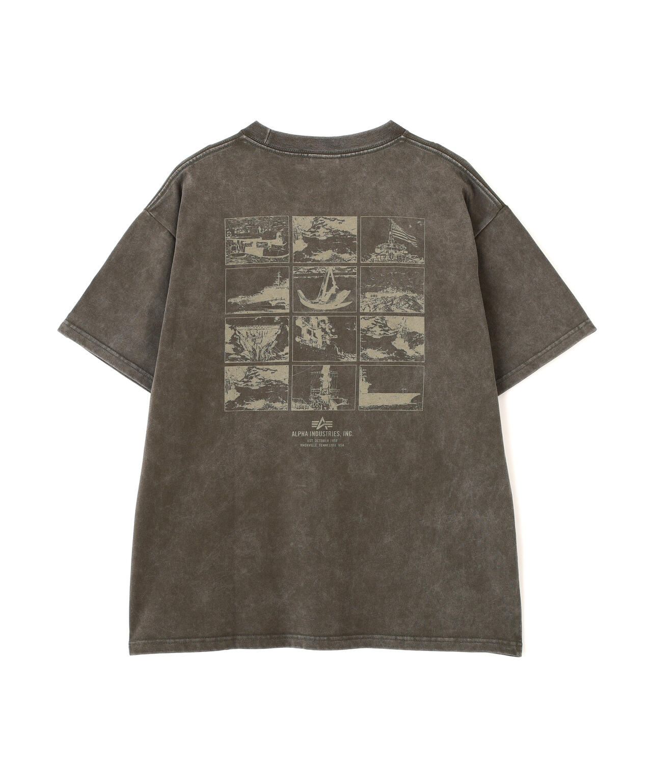 MOMENT COLLAGE T-SHIRT | Alpha Industries（アルファ