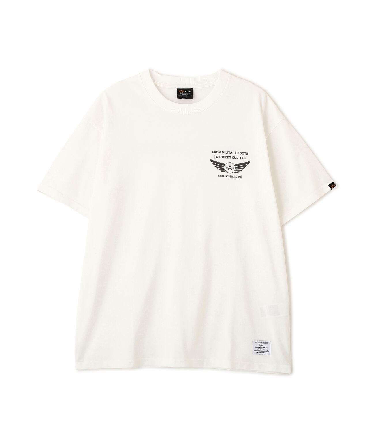 AIR FORCE SKY LOGO T‐SHIRT | Alpha Industries（アルファ