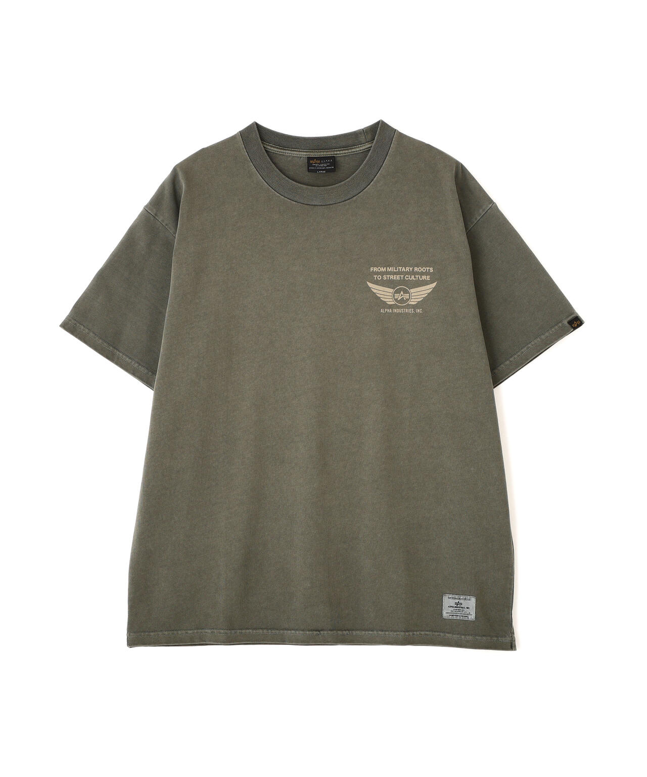 AIR FORCE SKY LOGO T-SHIRT | Alpha Industries（アルファ