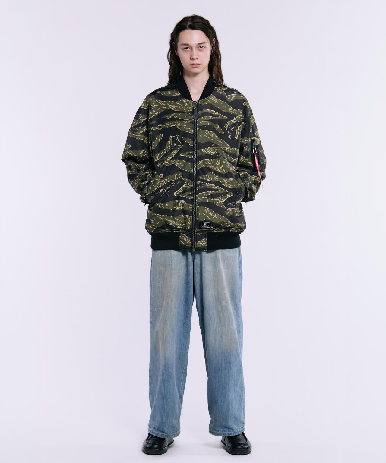 ジャケット・アウター ents. Silk Twill L-2B jacket L-2B OVERSIZED FLIGHT JACKET | Alpha Industries（アルファ