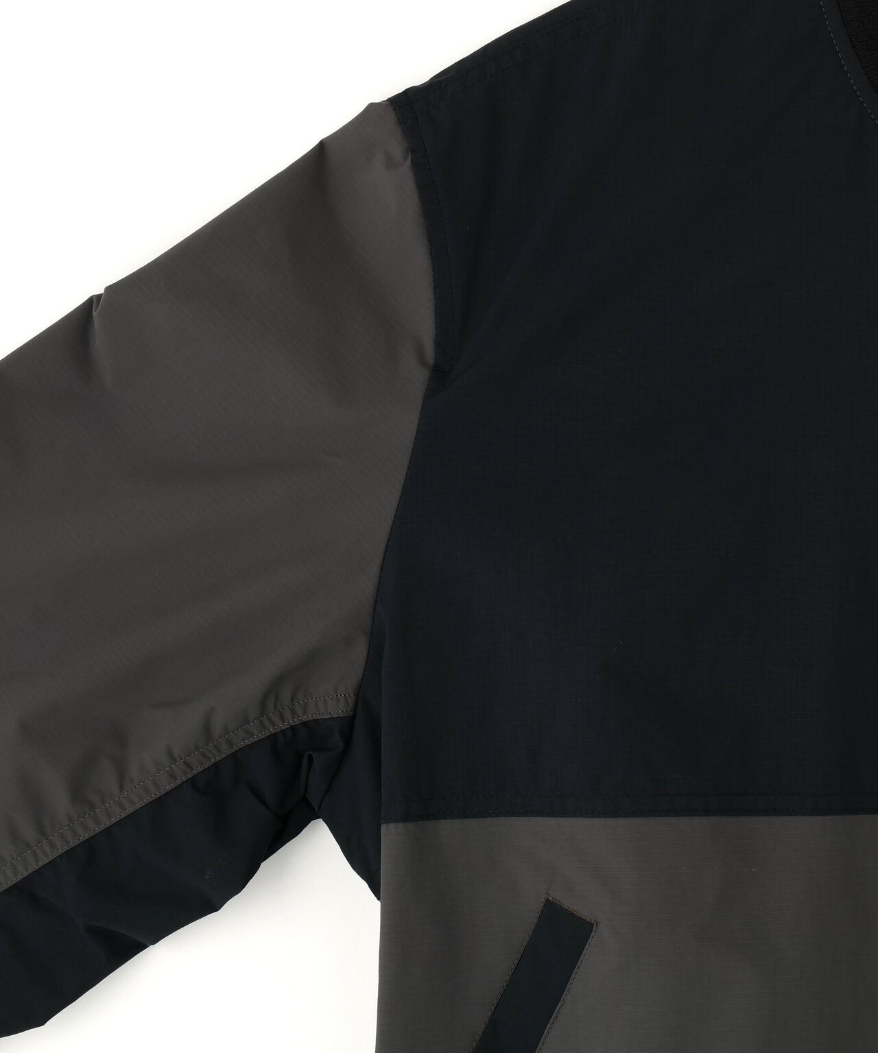 L-2B RELAXED PATCHWORK FLIGHT JACKET