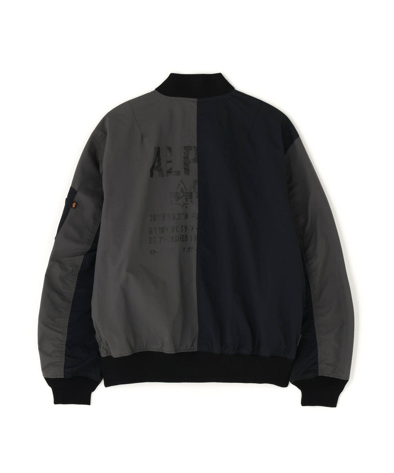 L-2B RELAXED PATCHWORK FLIGHT JACKET