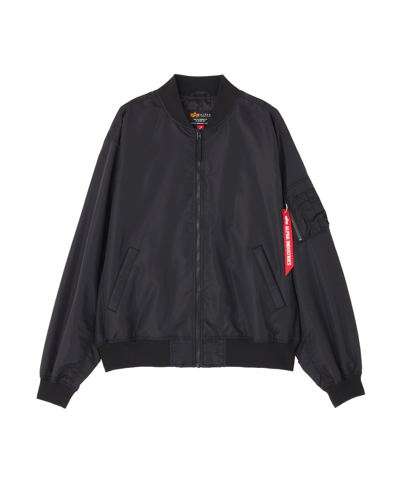 Alpha Industries ブラックレザー L2-Bジャケット XL L-2B HUNTER RELAXED FLIGHT JACKET | Alpha Industries（アルファ