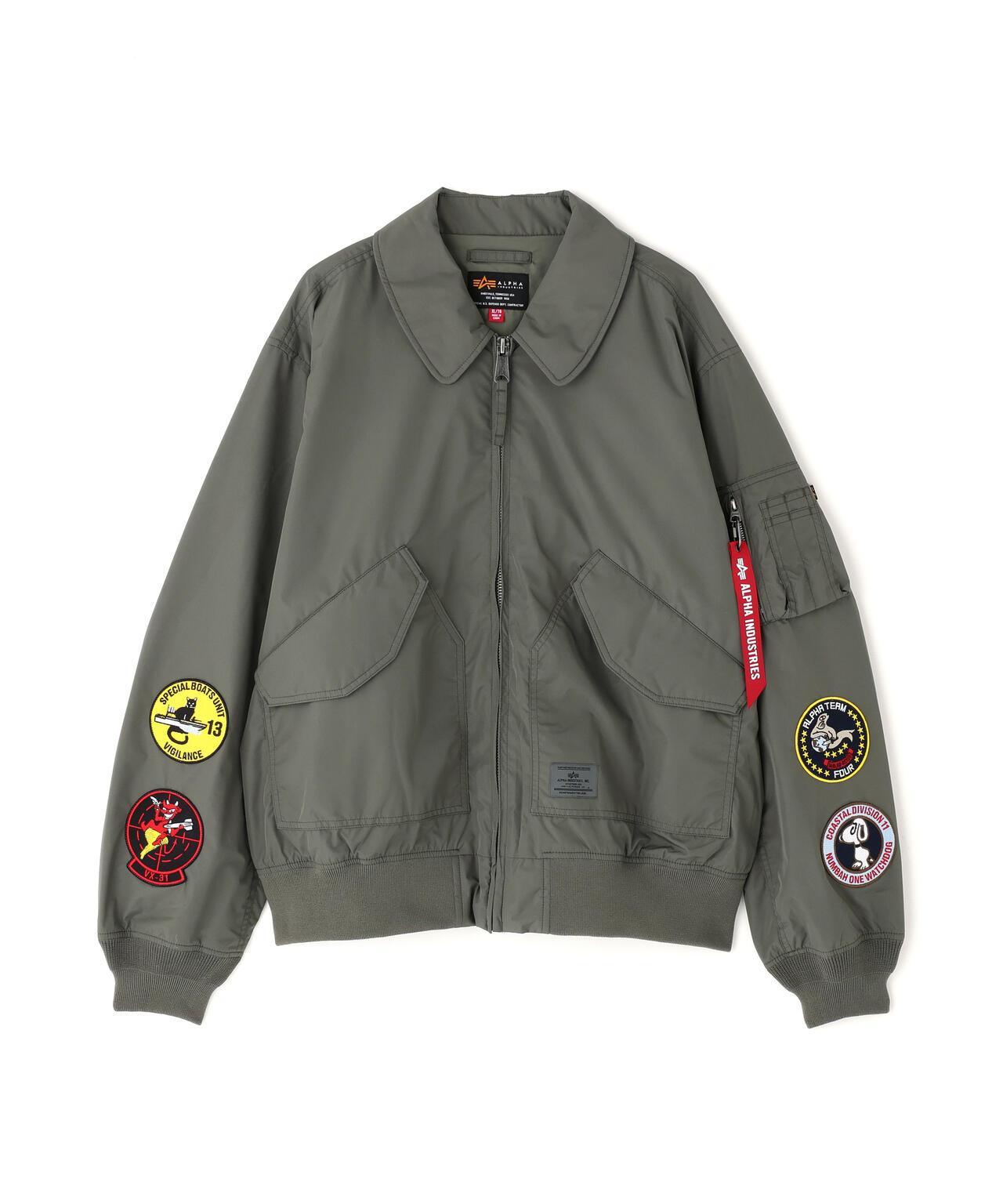 CWU 36/P RELAXED PATCHED FLIGHT JACKET