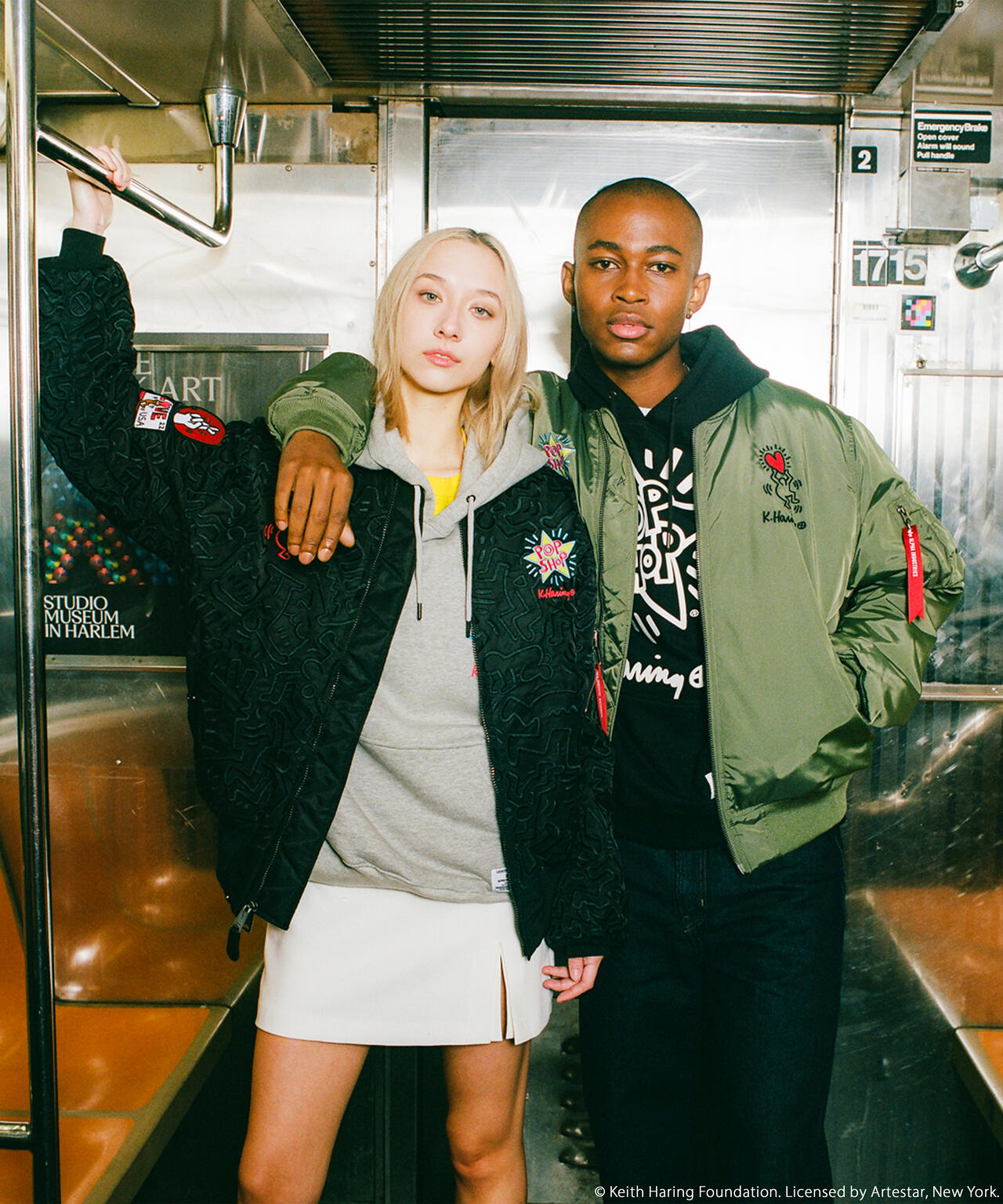 Keith Haring X Alpha MA-1 ALL OVER EMBROIDERY | Alpha Industries