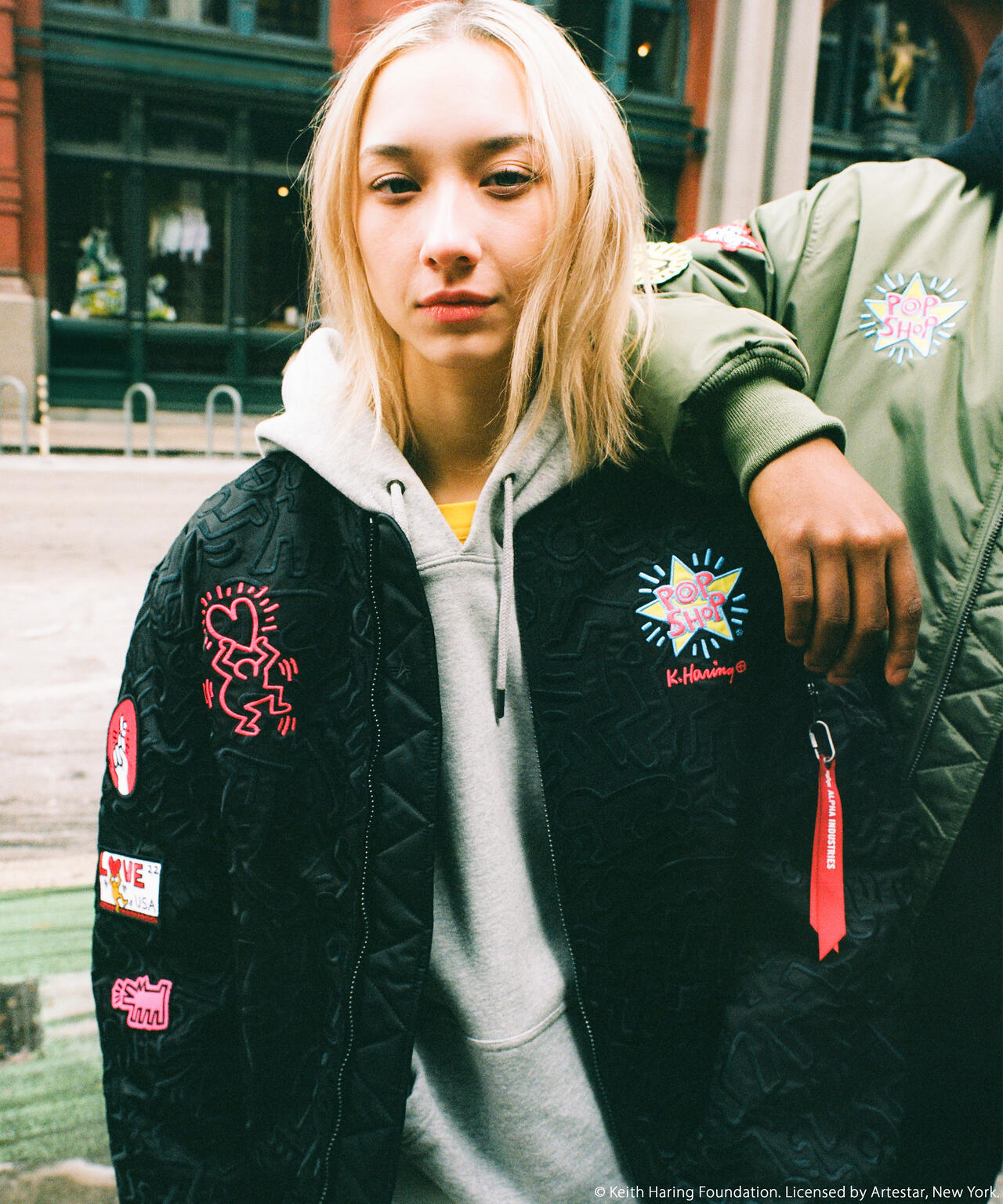 Keith Haring X Alpha MA-1 ALL OVER EMBROIDERY | Alpha Industries